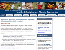 Tablet Screenshot of healthylifestyles.fullerton.edu