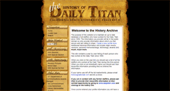 Desktop Screenshot of dailytitanhistory.fullerton.edu