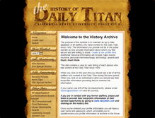 Tablet Screenshot of dailytitanhistory.fullerton.edu