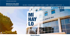 Desktop Screenshot of business.fullerton.edu