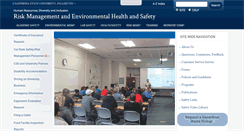 Desktop Screenshot of ehs.fullerton.edu