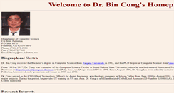 Desktop Screenshot of bcong.ecs.fullerton.edu