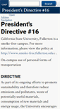 Mobile Screenshot of directive16.fullerton.edu